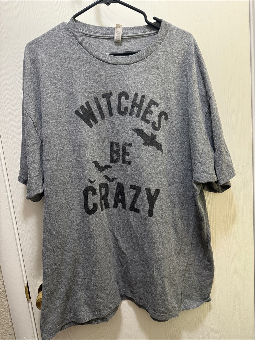 Alstyle Heather Gray Heavyweight Tee with Branded Neck Tag